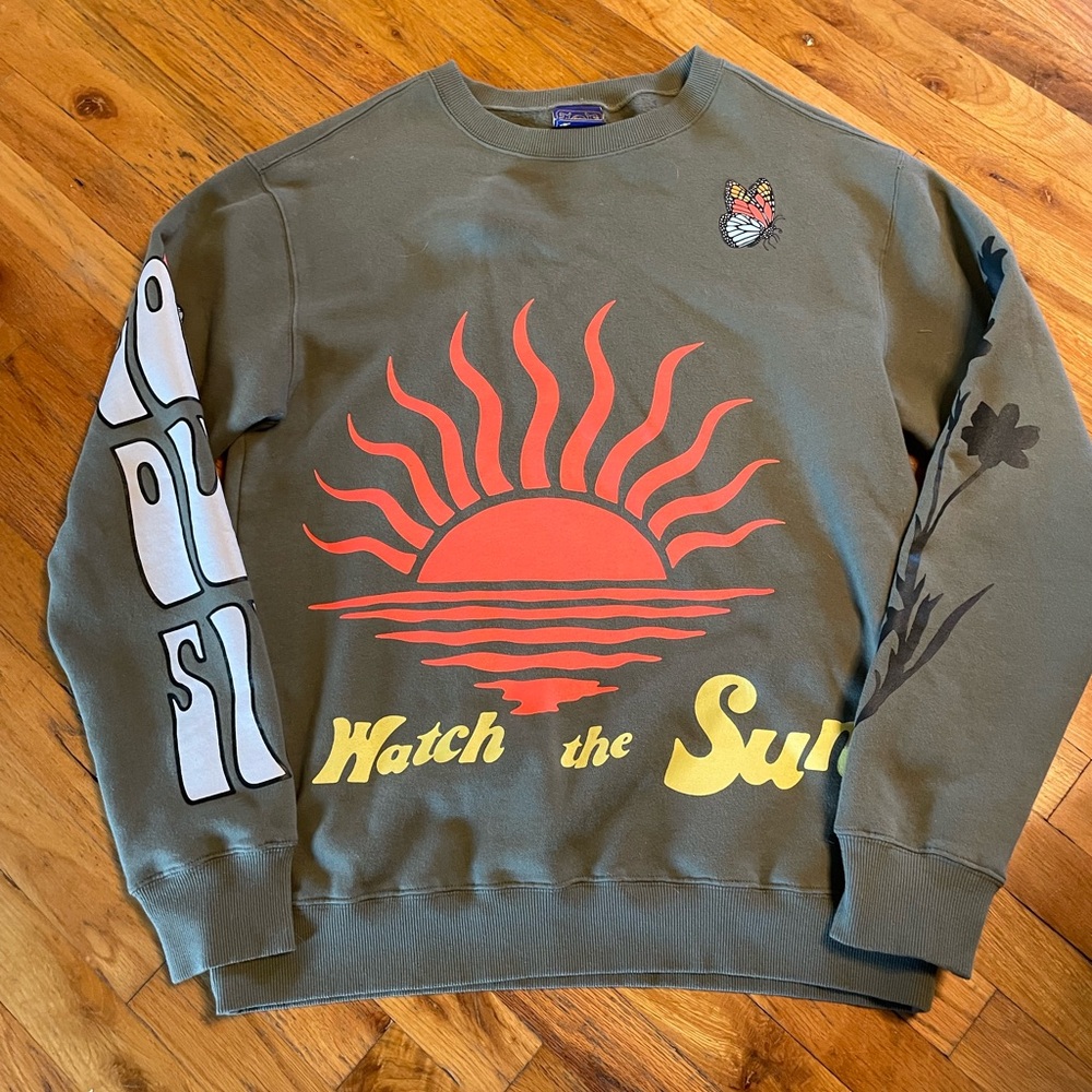 Coney Island Picnic Full Graphic Crewneck NEW